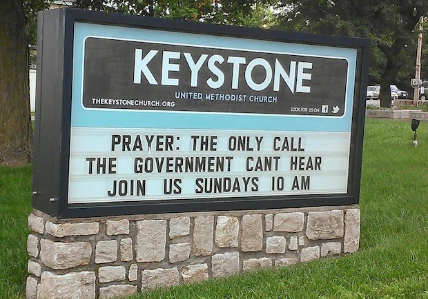 Church Signs of the Week