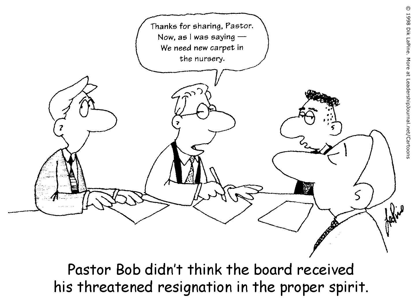 Board Indifferent to Pastor | CT Pastors