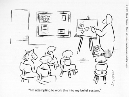 I'm attempting to work this into my belief system.