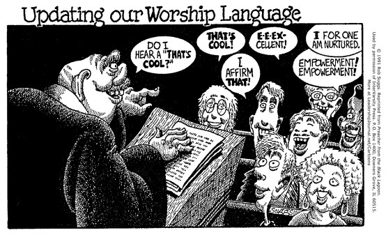 Updating our Worship Language