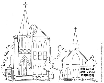 Half as big and twice as righteous