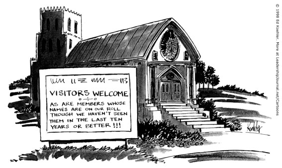 Visitors welcome, as are members whose names are on our roll though we haven't seen them in the last ten years or better!