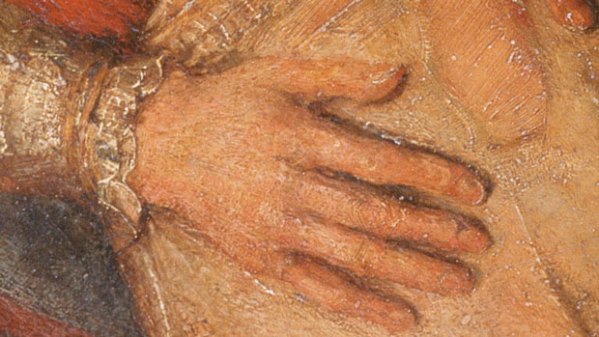 Rembrandt van Rijn, "The Return of the Prodigal Son" (detail).