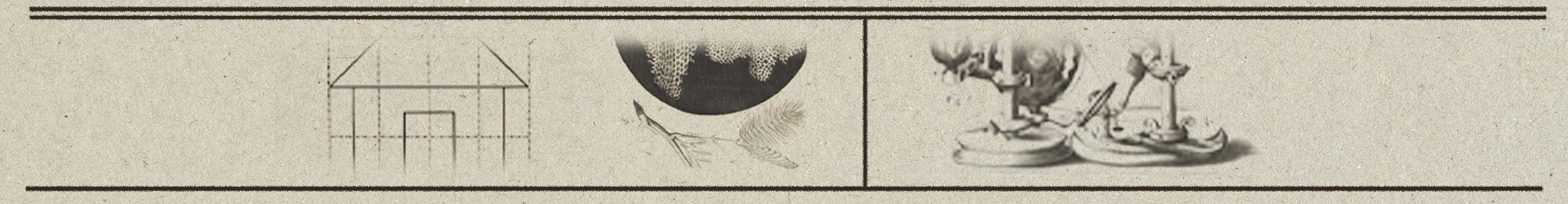 Various scientific sketches