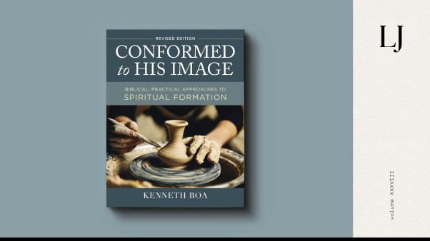 Book cover of Conformed to His Image on a gray-blue background