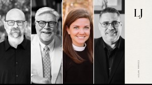 Portraits of Jonathan Leeman, Hershael W. York, Hannah Miller King, Gabriel Salguero