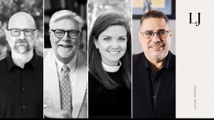 Portraits of Jonathan Leeman, Hershael W. York, Hannah Miller King, Gabriel Salguero