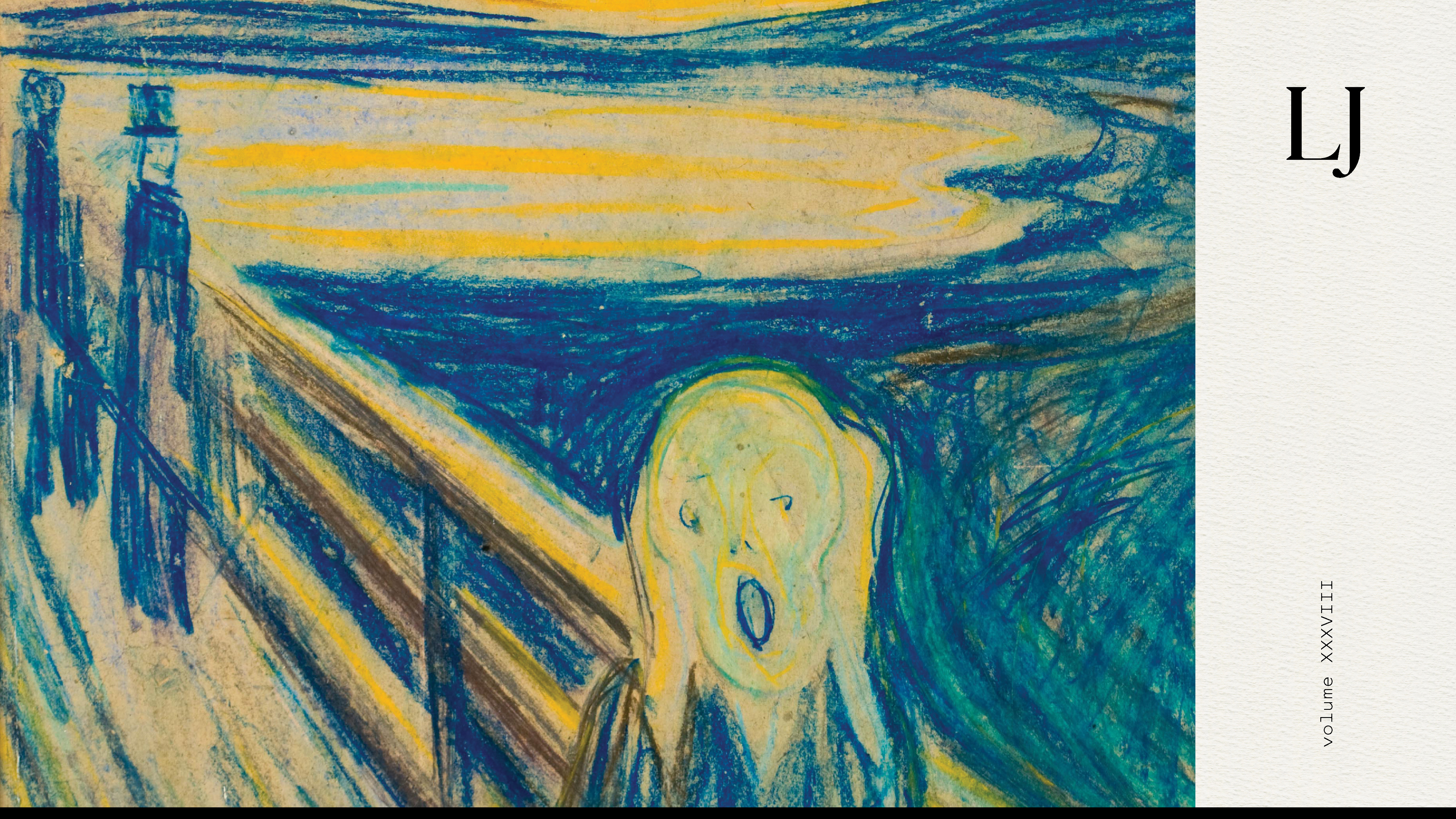 Drawing of The Scream by Edvard Munch