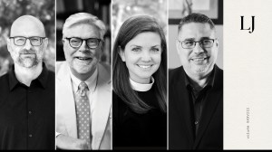 Portraits of Jonathan Leeman, Hershael W. York, Hannah Miller King, Gabriel Salguero