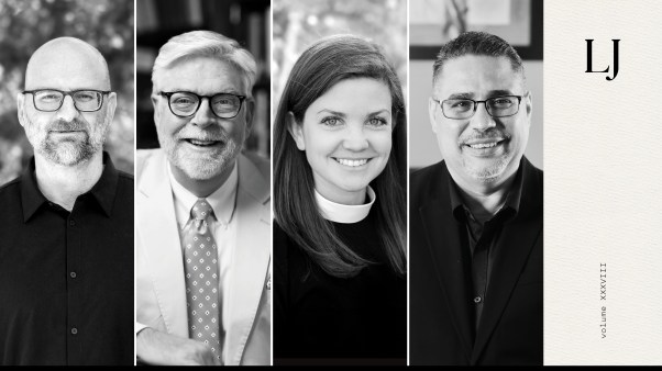 Portraits of Jonathan Leeman, Hershael W. York, Hannah Miller King, Gabriel Salguero