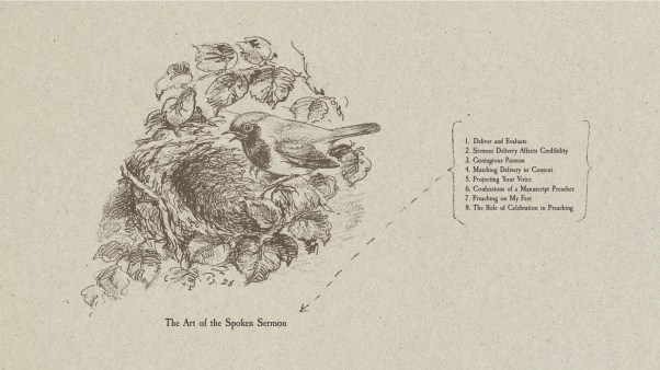 A sketch of a bird in a nest