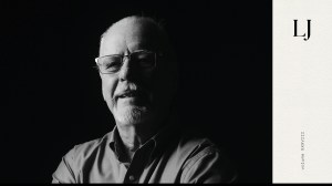 black and white portrait of Richard Foster in 2025