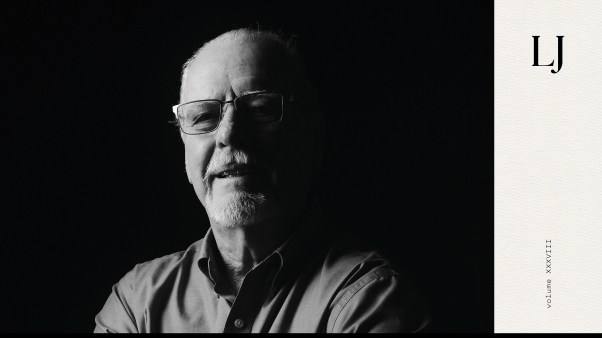 black and white portrait of Richard Foster in 2025