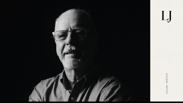 Back and white portrait of Richard Foster in 2025