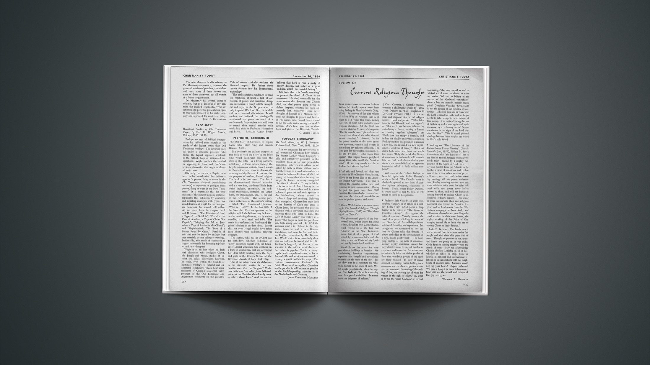 Review of Current Religious Thought: December 24, 1956 - Christianity Today