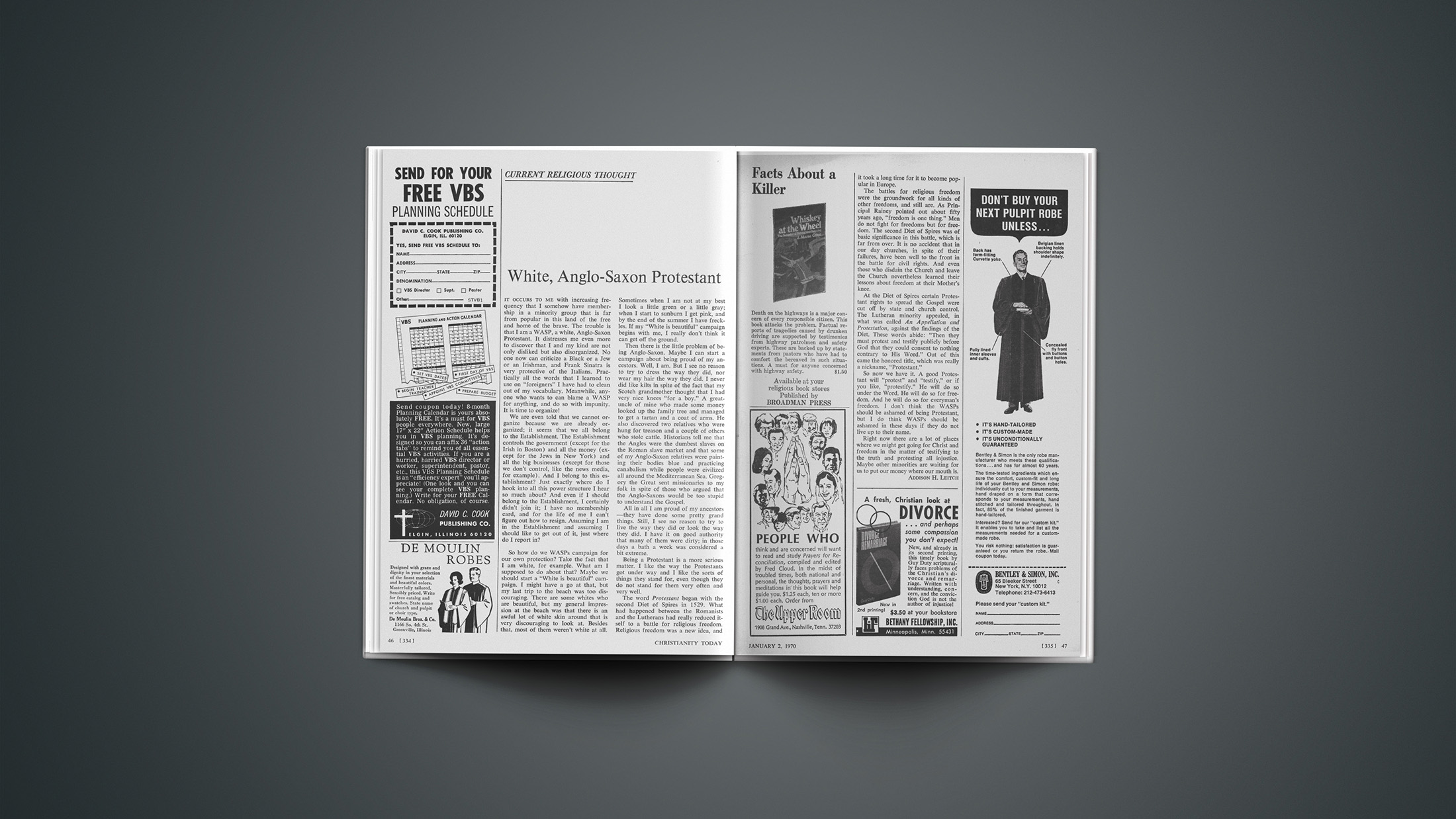 White, Anglo-Saxon Protestant - Christianity Today