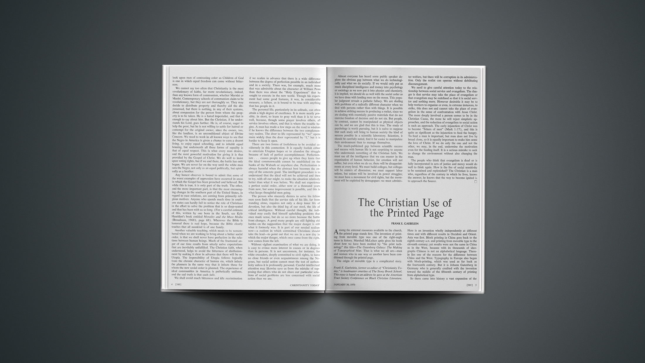 The Christian Use of the Printed Page - Christianity Today