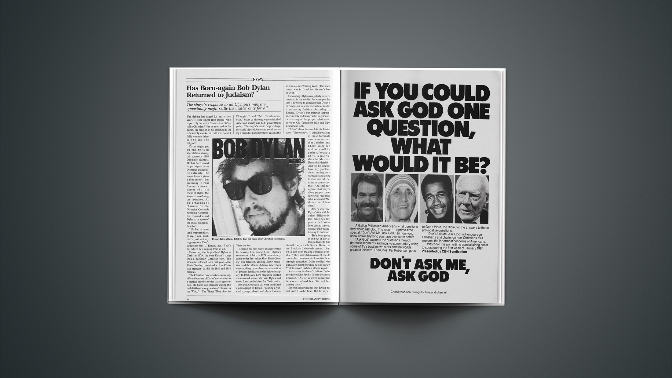 Has Born-again Bob Dylan Returned to Judaism? - Christianity Today