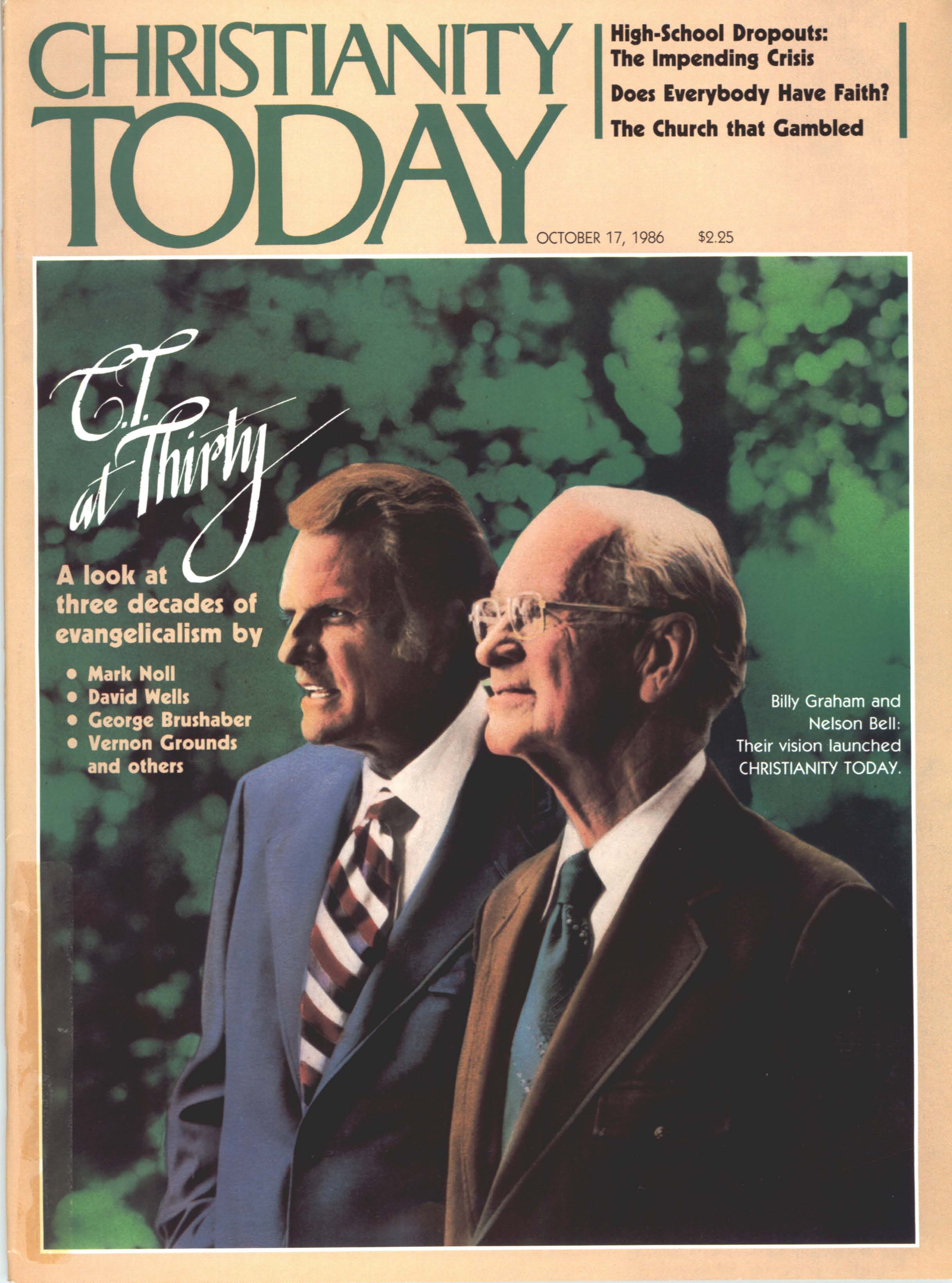 October 17 1986 Volume 30 Issue 15 Christianity Today