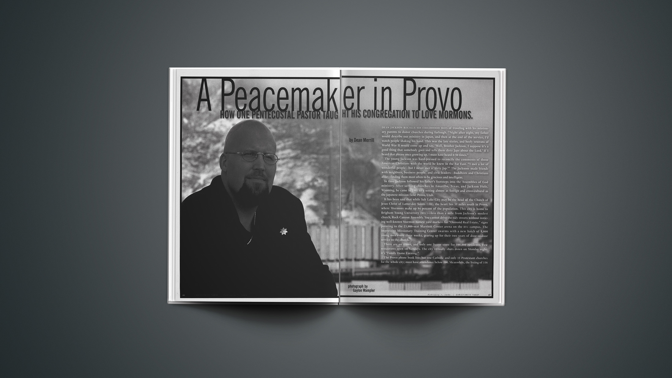 A Peacemaker in Provo - Christianity Today