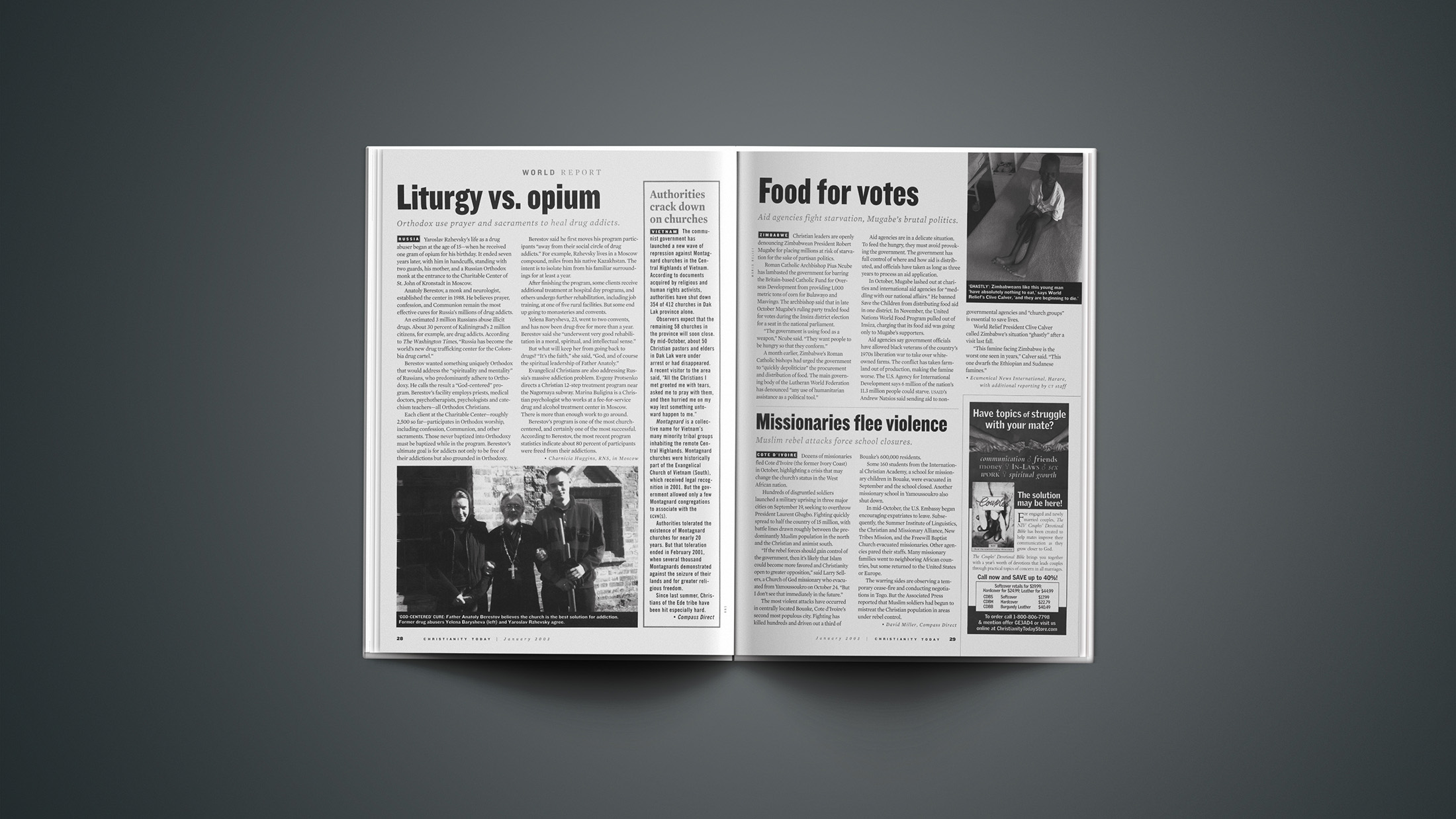 January 2003 Tony Campolo The Positive Prophet Volume 47 Issue 1