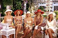 Pretty little robots, all in a row