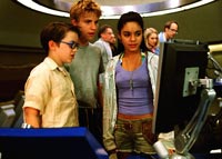 Fermat (Soren Fulton), Alan (Brady Corbet) and Tin-Tin (Vanessa Anne Hudgens)