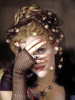 Becky goes for a ride in a London horsecart