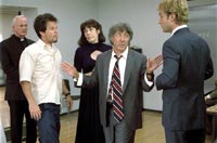 Bernard (Hoffman) tries to set things straight between Tommy and Brad