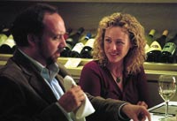 The flirtatious Stephanie (Sandra Oh) gets Jack's attention