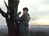 Gaspard Ulliel plays Manech, stuck on the front lines