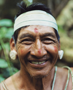 Mincaye, one of the men who speared the missionaries, is now a Christian