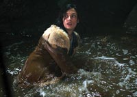 Famke Janssen plays the doctor tending to the disturbed young girl