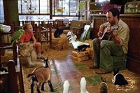 Real-life rocker Dave Matthews plays the pet store owner Otis