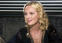 Uma Thurman plays record company exec Edie Athens