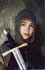 Lucie Vondrackova plays Joan