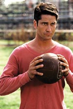 Gerard Butler plays goalie Frank Borghi