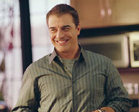 I art right here!' says Chris Noth, playing, yes, the Perfect Man