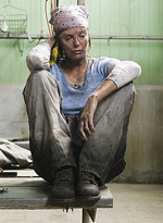 The mines are a tough place to work, in more ways than one