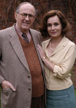 Lewis and his bride, Joy Gresham (Diane Venora)