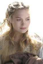 Sophia Myles stars as the beautiful Irish princess Isolde
