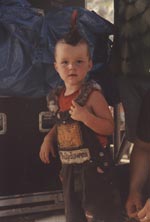 A young fan of Ballydowse