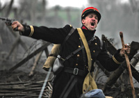 Guillaume Canet as Audebert, the French lieutenant