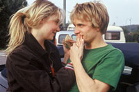 Deborah Francois as Sonia and Jeremie Renier as Bruno