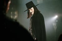 Hugo Weaving as V, the man in the mask