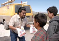 Luiz Guzman as one of a group of Mexican immigrants who find work in the fast-food industry