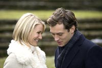 Cameron Diaz as Amanda, Jude Law as Graham