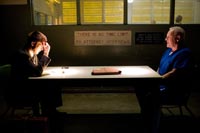 The dialogue between Gosling and Hopkins make for compelling cinema