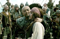 Captain Sao Feng (Chow Yun-Fat) has a word with Jack