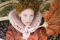 Cate Blanchett reprises her role as Queen Elizabeth I